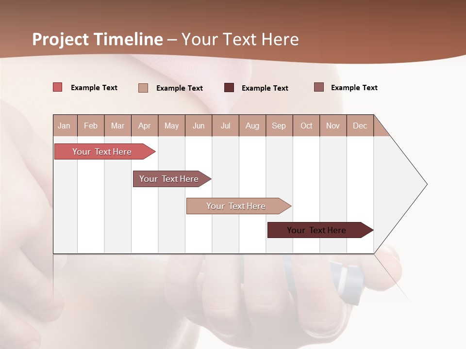 A Woman Is Holding A Sy In Her Stomach PowerPoint Template