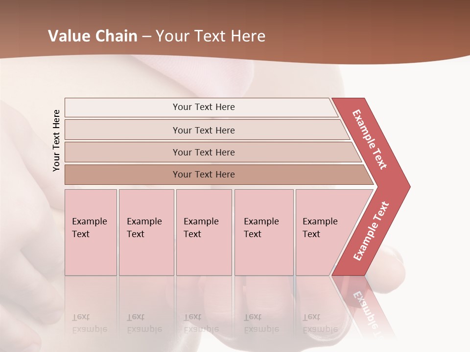 A Woman Is Holding A Sy In Her Stomach PowerPoint Template