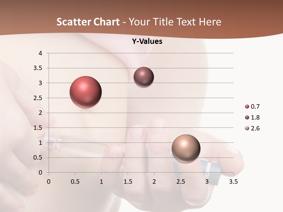 A Woman Is Holding A Sy In Her Stomach PowerPoint Template