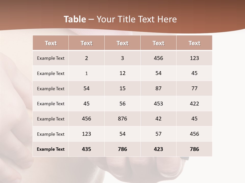 A Woman Is Holding A Sy In Her Stomach PowerPoint Template