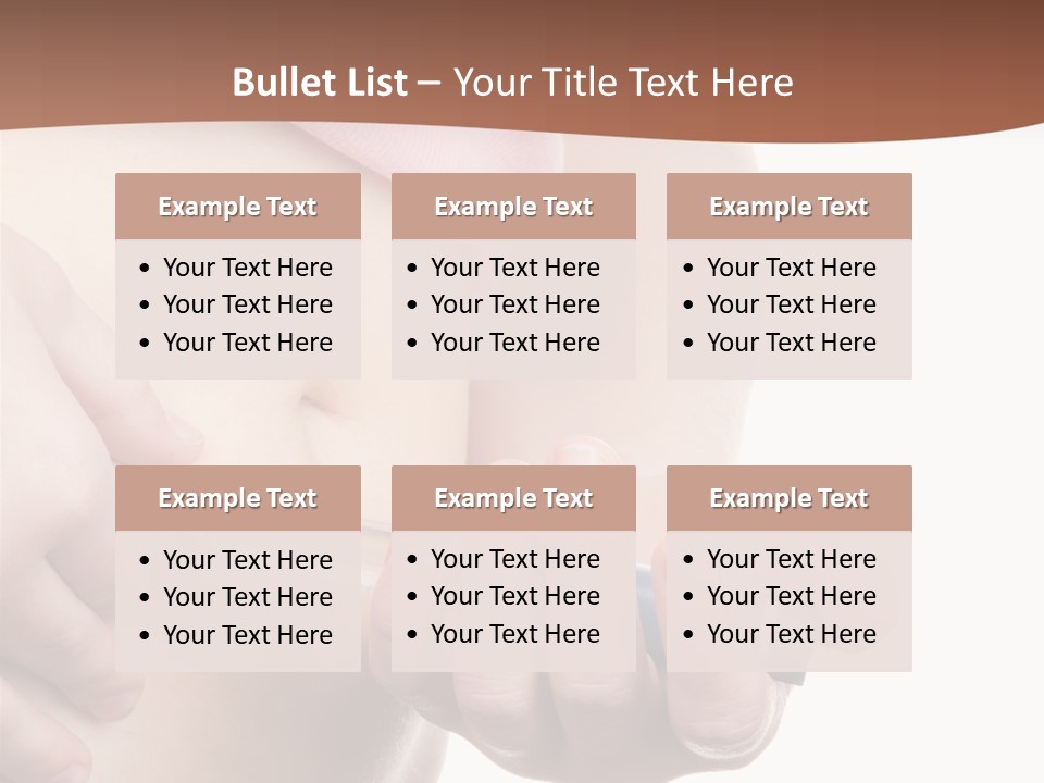 A Woman Is Holding A Sy In Her Stomach PowerPoint Template