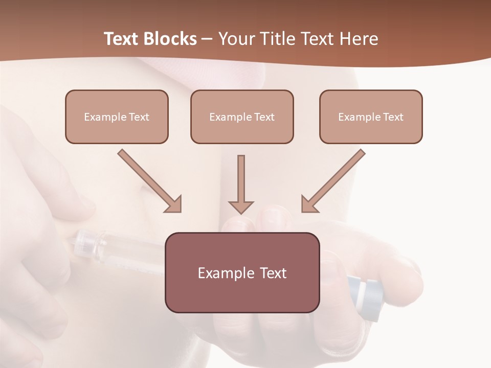 A Woman Is Holding A Sy In Her Stomach PowerPoint Template