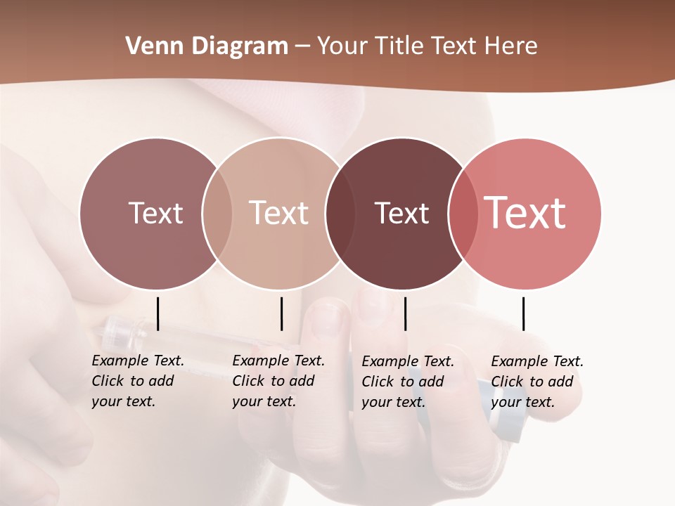A Woman Is Holding A Sy In Her Stomach PowerPoint Template