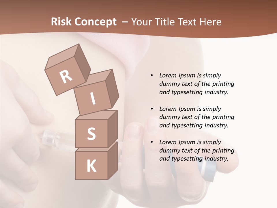 A Woman Is Holding A Sy In Her Stomach PowerPoint Template