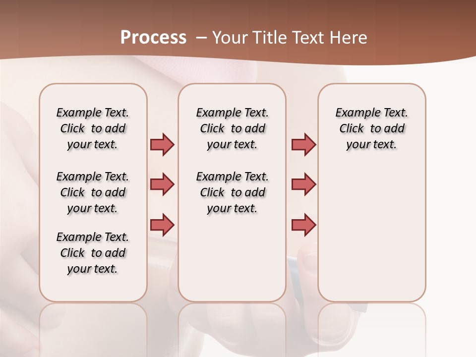 A Woman Is Holding A Sy In Her Stomach PowerPoint Template