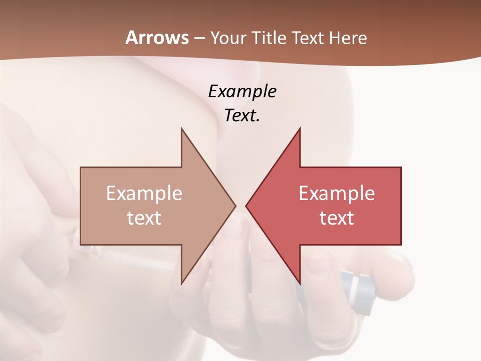 A Woman Is Holding A Sy In Her Stomach PowerPoint Template