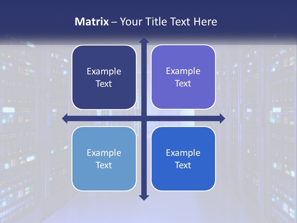 Server Room PowerPoint Template