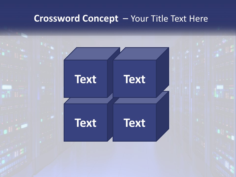 Server Room PowerPoint Template