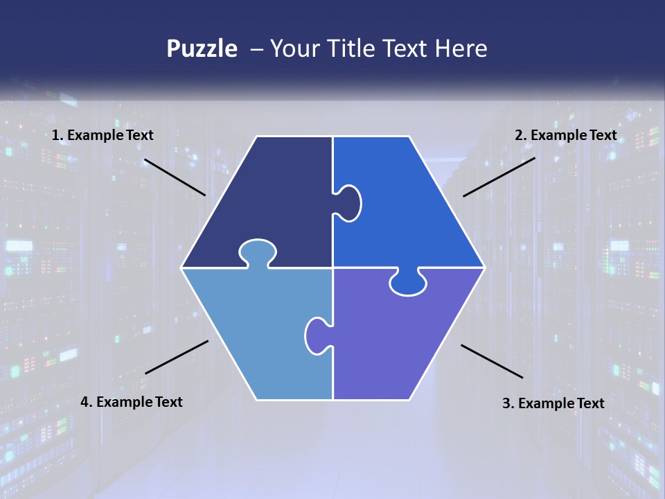 Server Room PowerPoint Template
