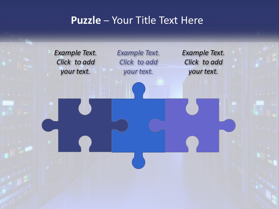 Server Room PowerPoint Template