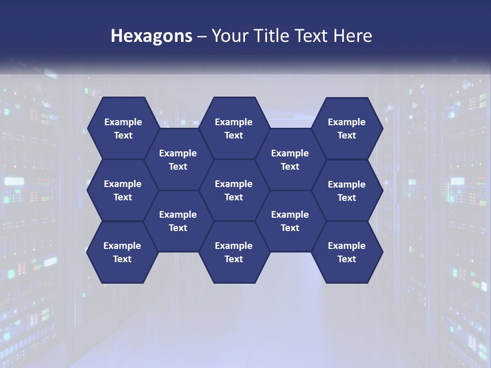 Server Room PowerPoint Template