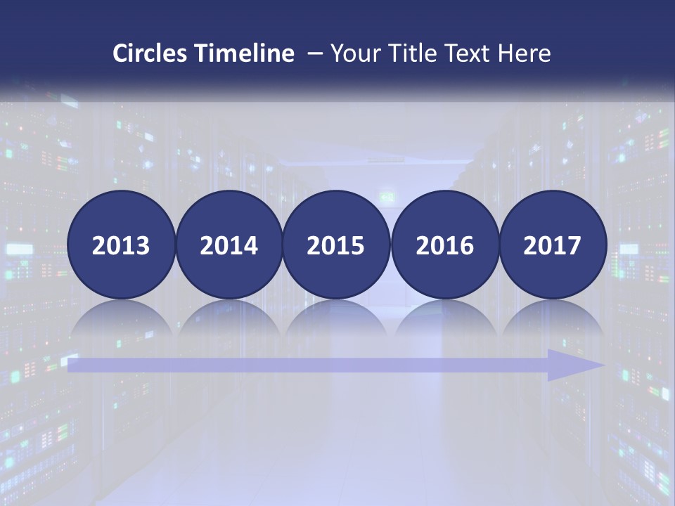 Server Room PowerPoint Template