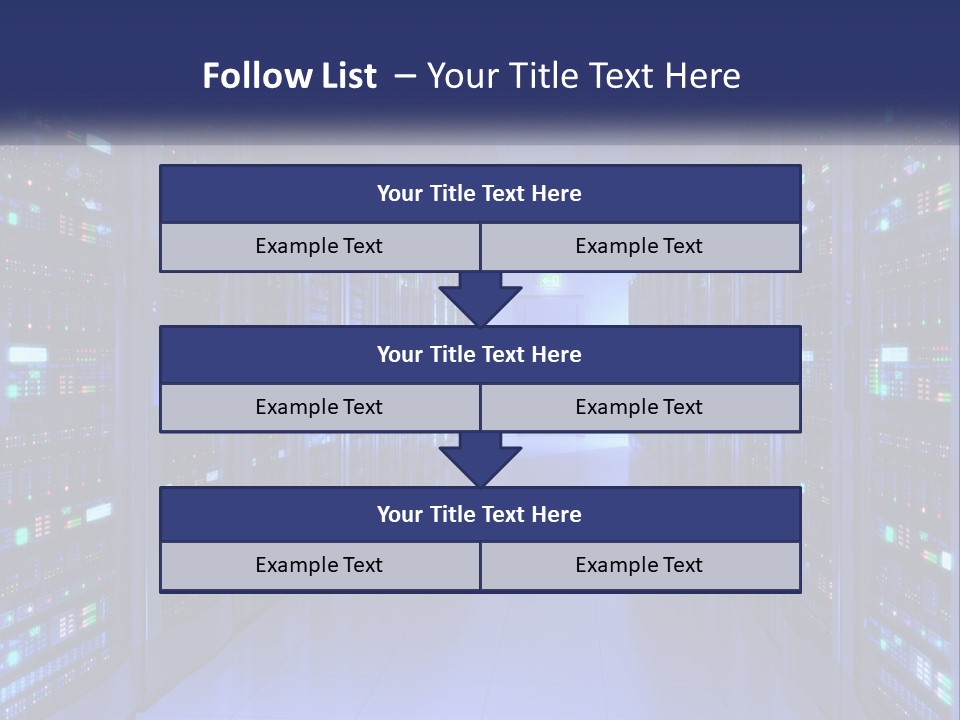 Server Room PowerPoint Template