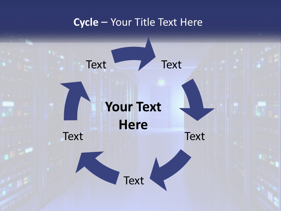 Server Room PowerPoint Template