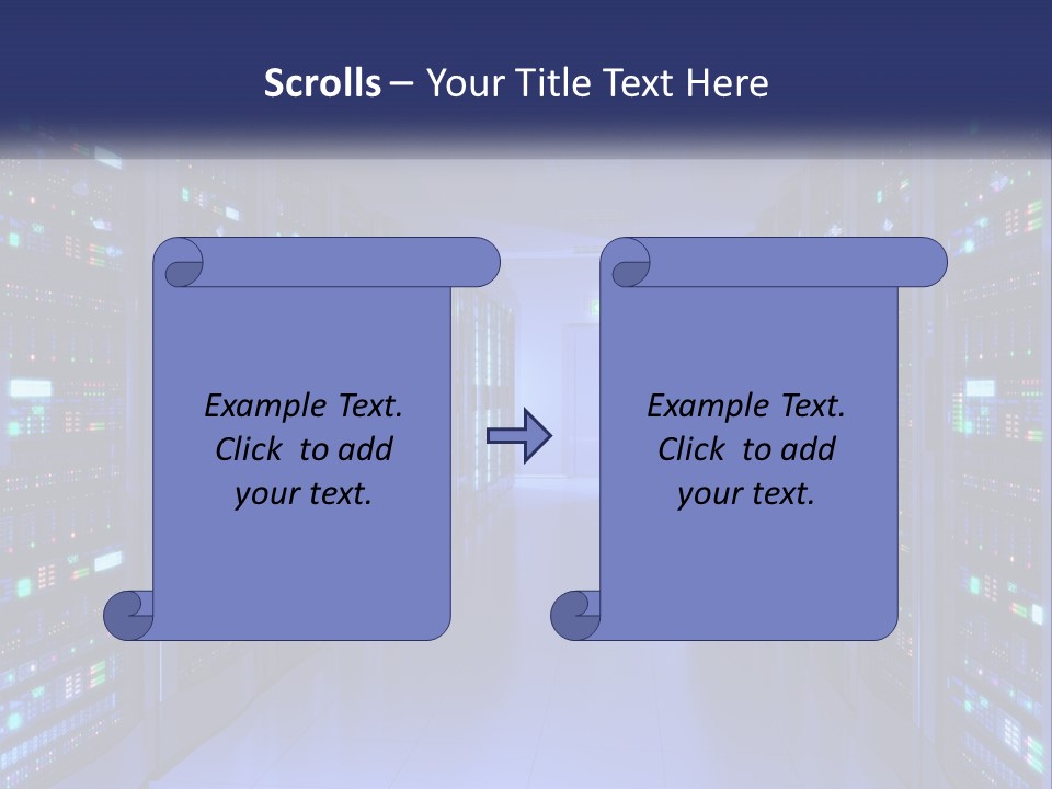 Server Room PowerPoint Template