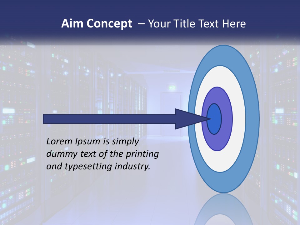 Server Room PowerPoint Template