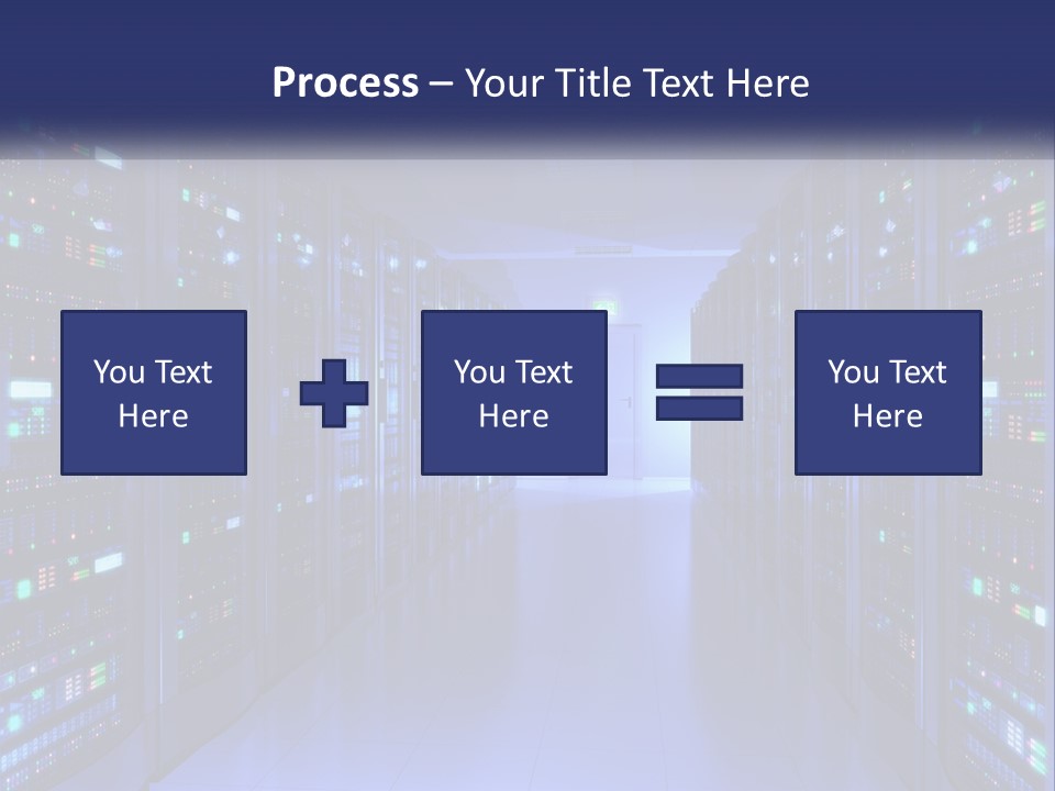 Server Room PowerPoint Template