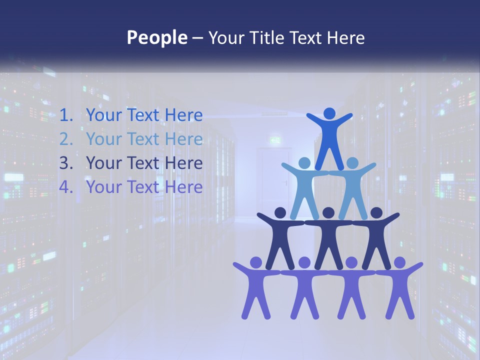 Server Room PowerPoint Template