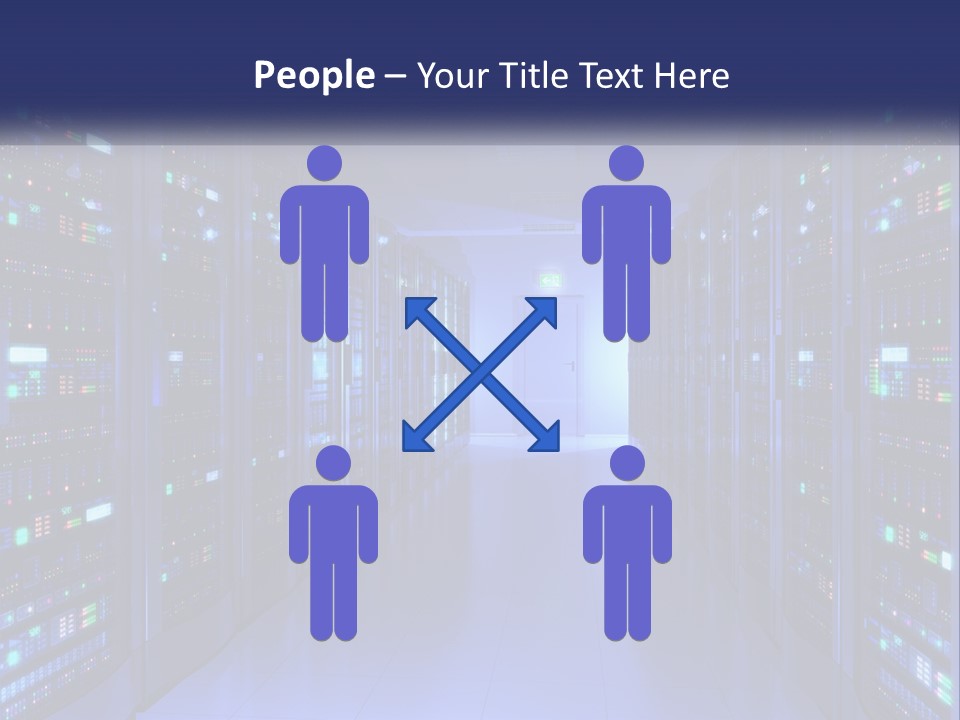 Server Room PowerPoint Template