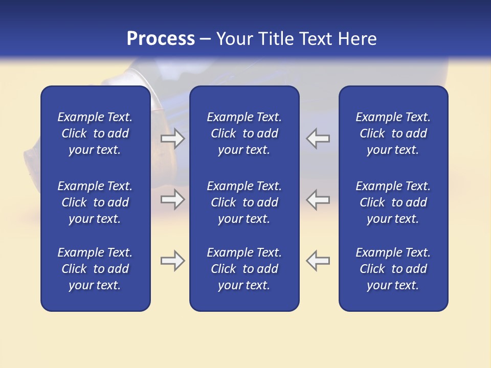 A Light Bulb On A Yellow And Blue Background PowerPoint Template