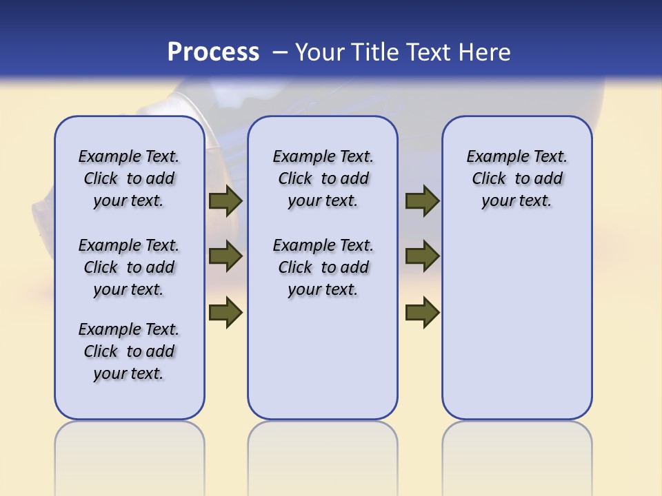 A Light Bulb On A Yellow And Blue Background PowerPoint Template