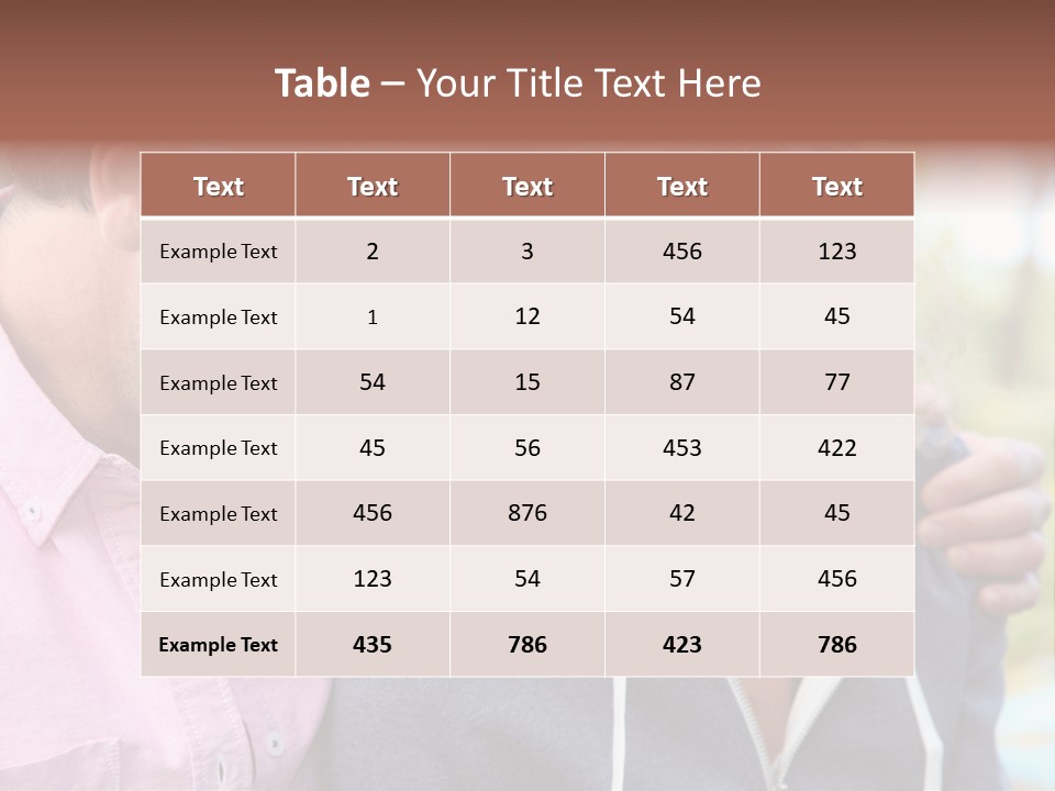 A Man And A Woman Looking At A Cell Phone PowerPoint Template