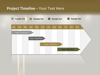 A Golden Trophy On A Red Rope With Spotlights In The Background PowerPoint Template