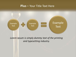 A Golden Trophy On A Red Rope With Spotlights In The Background PowerPoint Template