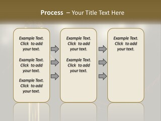 A Golden Trophy On A Red Rope With Spotlights In The Background PowerPoint Template