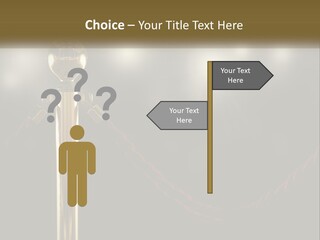 A Golden Trophy On A Red Rope With Spotlights In The Background PowerPoint Template
