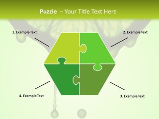 A Slice Of Lime With Drops Of Water On It PowerPoint Template