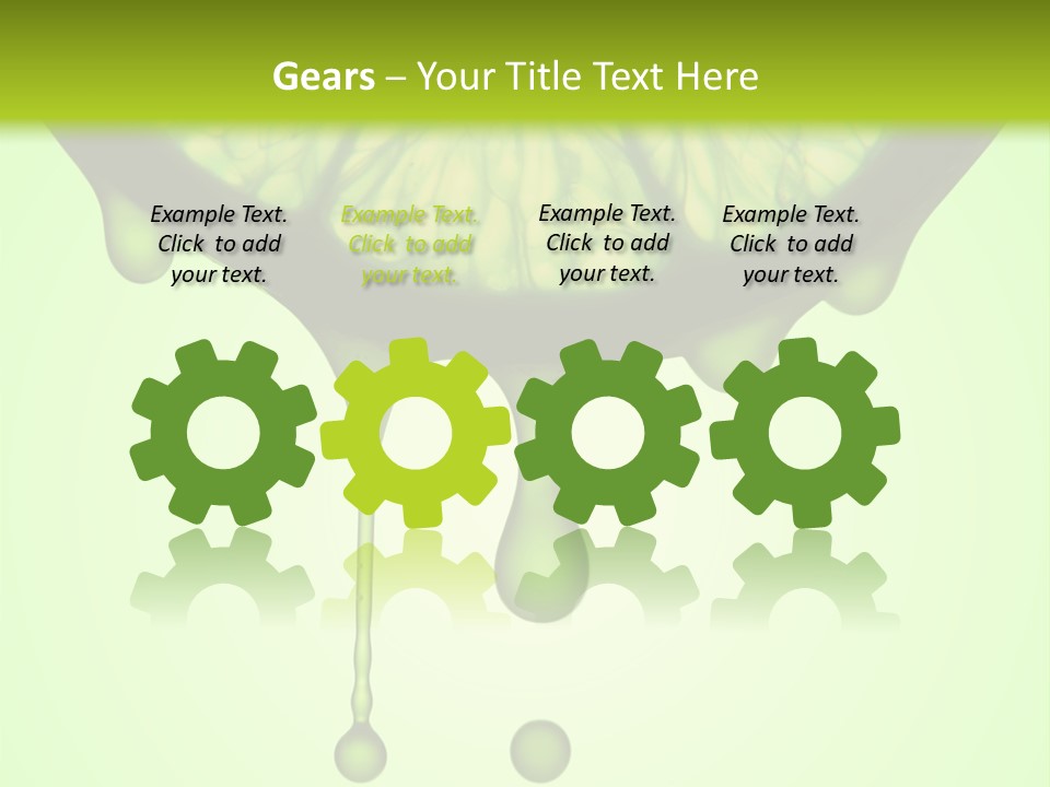 A Slice Of Lime With Drops Of Water On It PowerPoint Template