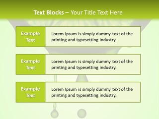 A Slice Of Lime With Drops Of Water On It PowerPoint Template