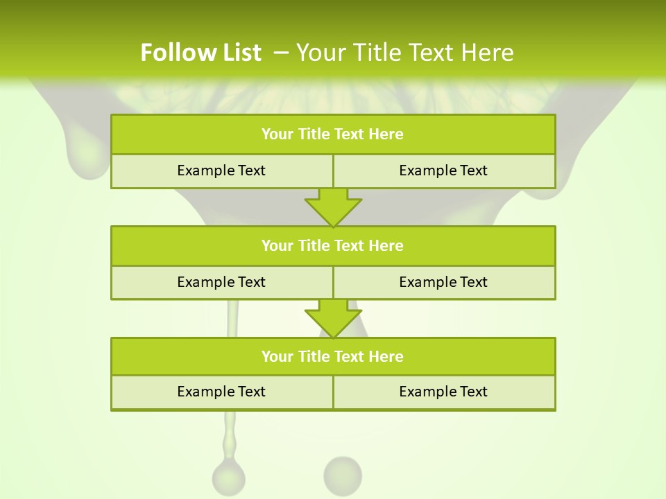 A Slice Of Lime With Drops Of Water On It PowerPoint Template
