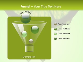 A Slice Of Lime With Drops Of Water On It PowerPoint Template