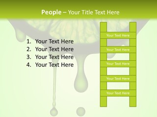 A Slice Of Lime With Drops Of Water On It PowerPoint Template