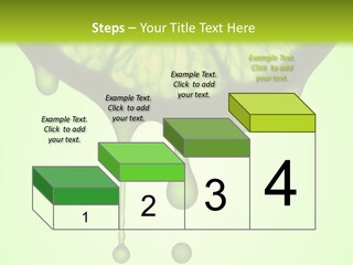 A Slice Of Lime With Drops Of Water On It PowerPoint Template