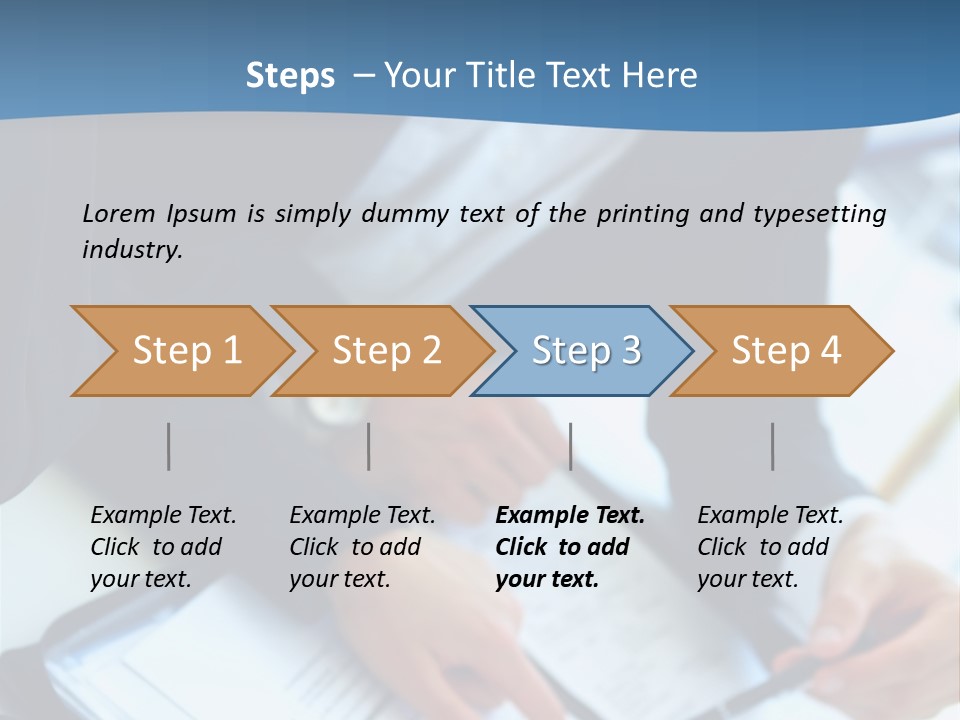 Two Women Sitting At A Table With Papers In Front Of Them PowerPoint Template