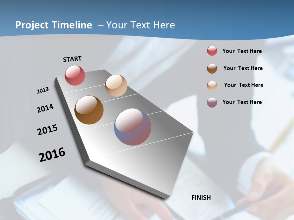 Two Women Sitting At A Table With Papers In Front Of Them PowerPoint Template