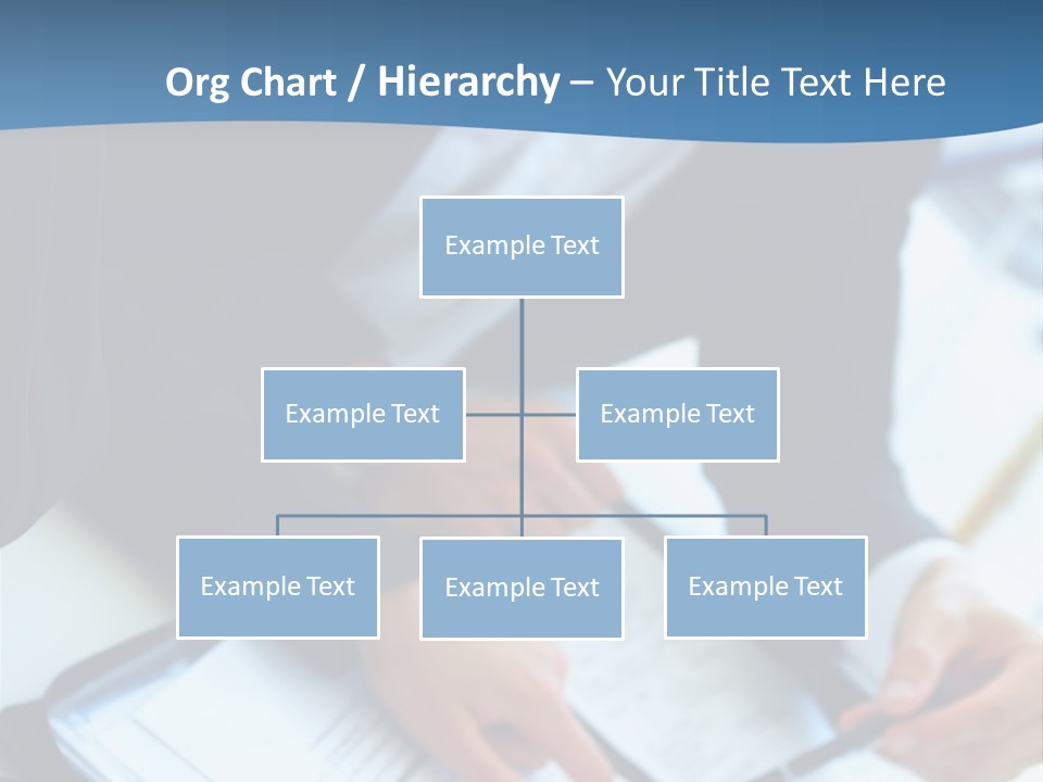 Two Women Sitting At A Table With Papers In Front Of Them PowerPoint Template