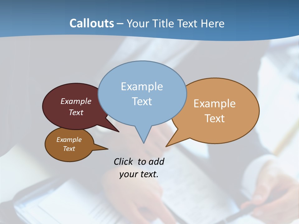 Two Women Sitting At A Table With Papers In Front Of Them PowerPoint Template