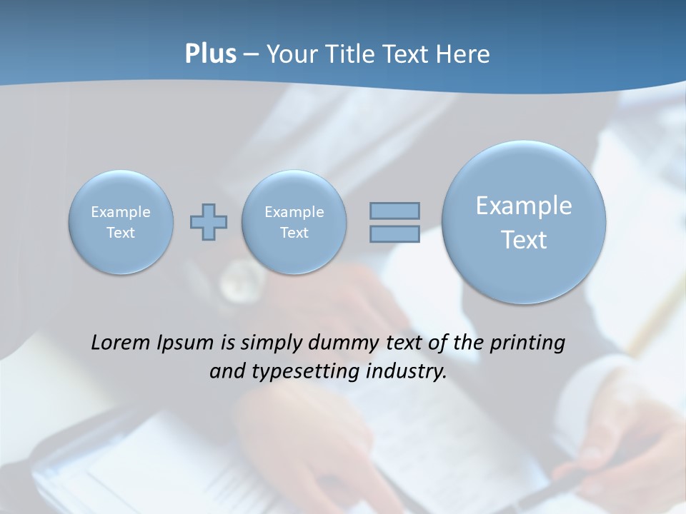 Two Women Sitting At A Table With Papers In Front Of Them PowerPoint Template