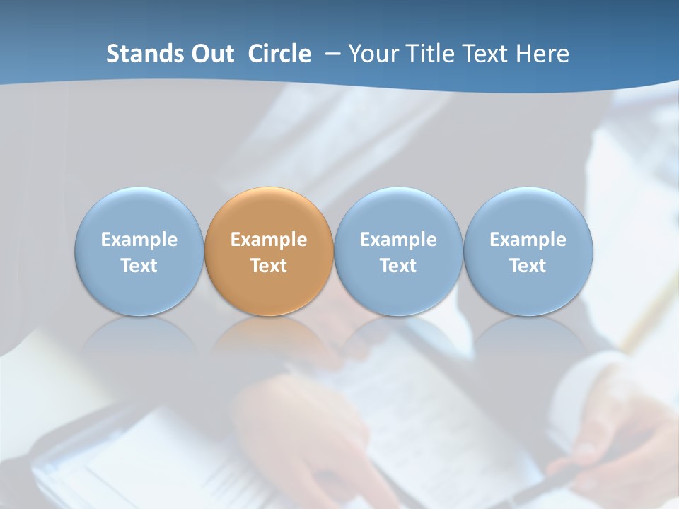 Two Women Sitting At A Table With Papers In Front Of Them PowerPoint Template