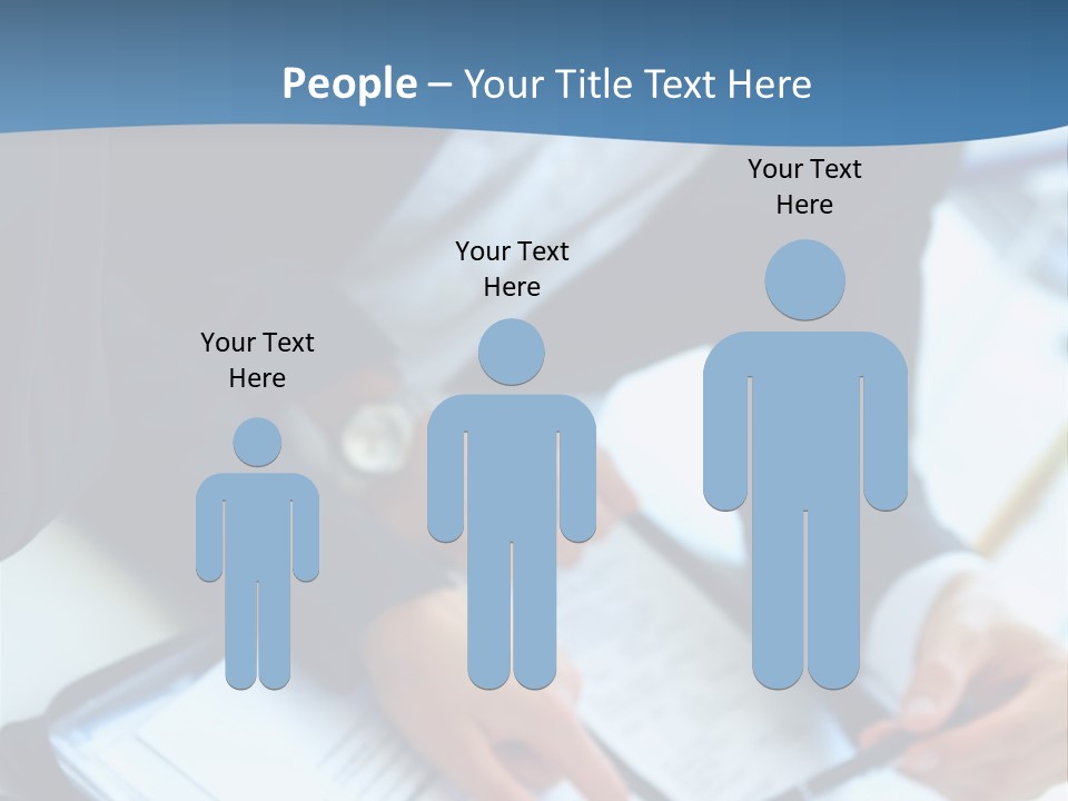 Two Women Sitting At A Table With Papers In Front Of Them PowerPoint Template