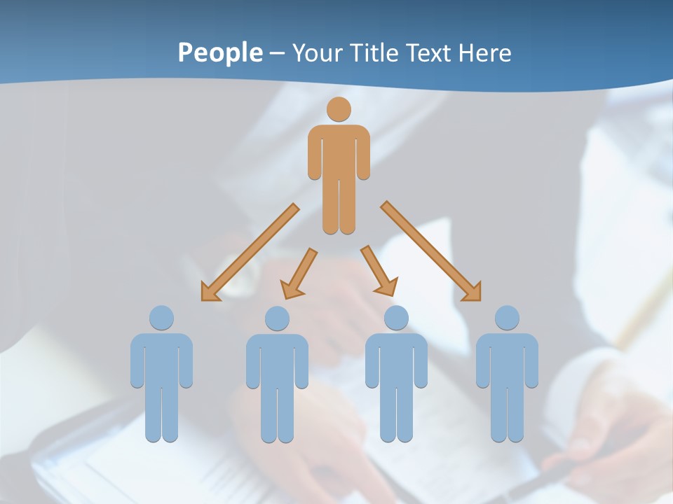 Two Women Sitting At A Table With Papers In Front Of Them PowerPoint Template