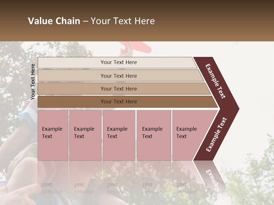 A Man Holding A Small Child On His Shoulders PowerPoint Template