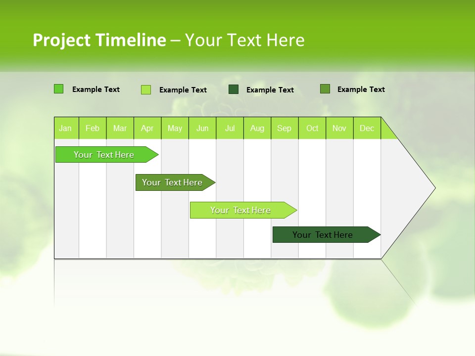 A Green Flower Powerpoint Presentation Template PowerPoint Template
