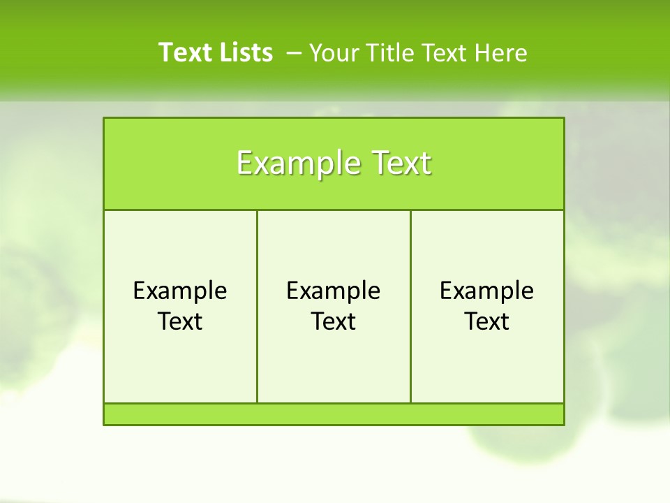 A Green Flower Powerpoint Presentation Template PowerPoint Template