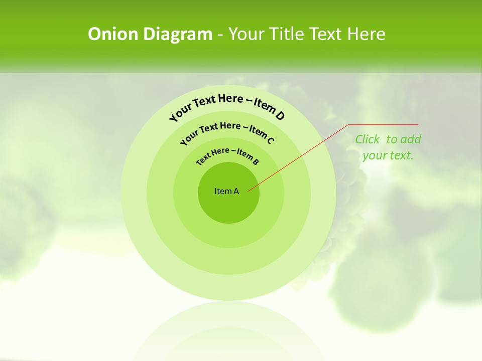 A Green Flower Powerpoint Presentation Template PowerPoint Template