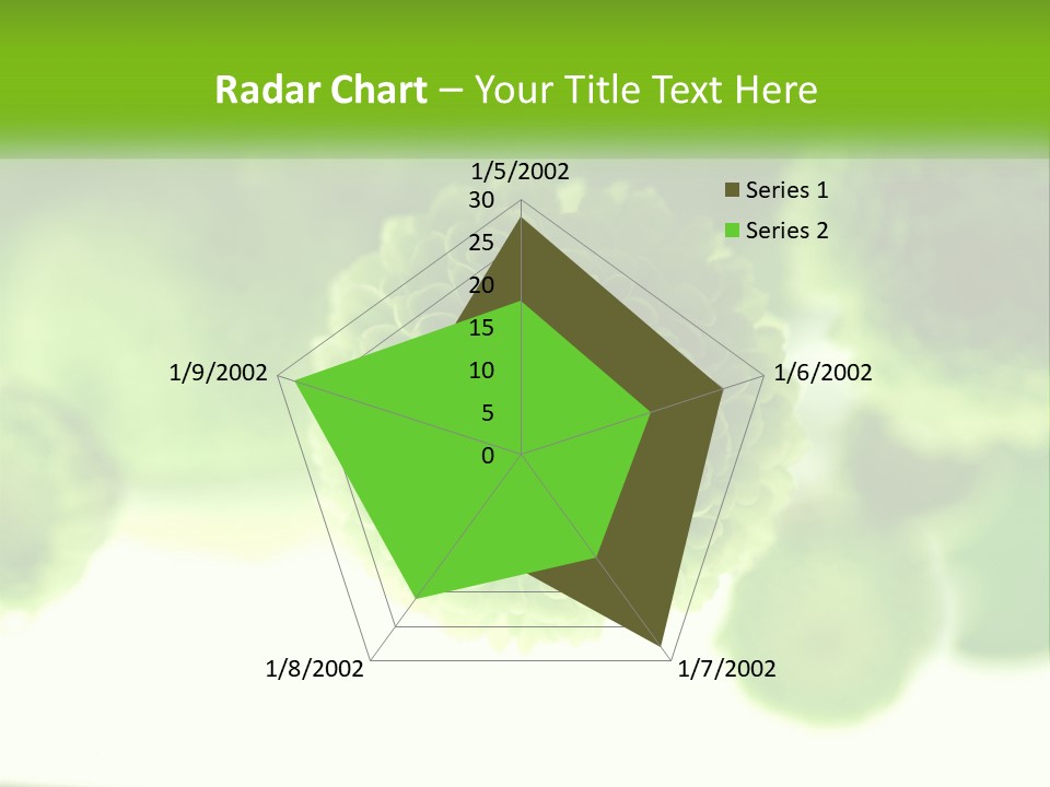 A Green Flower Powerpoint Presentation Template PowerPoint Template
